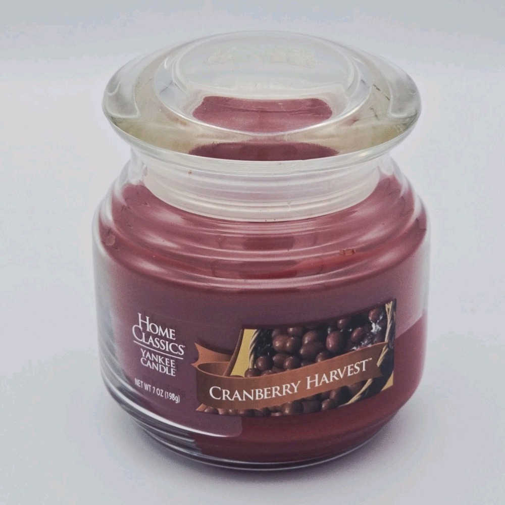 RARE NEW Yankee‎ Candle Cranberry Harvest Home Classics 7 oz RETIRED